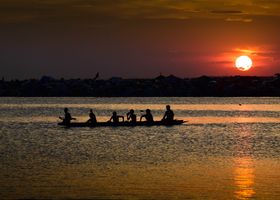 Sunrise Row with Tideway Crew